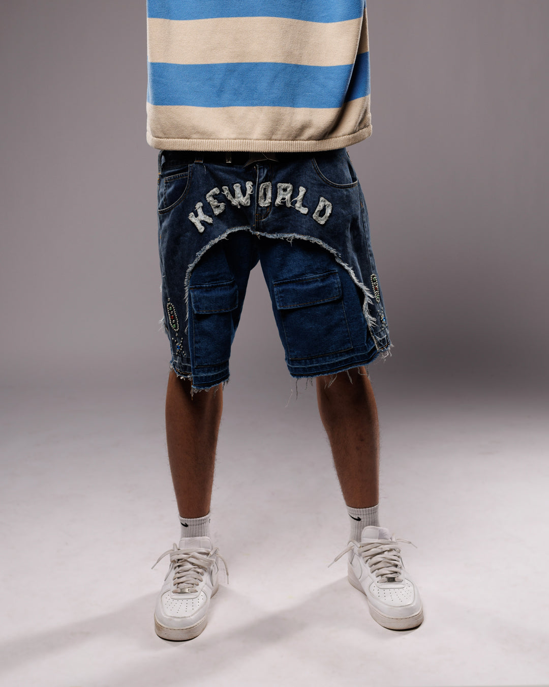 DENIM JORTS ( PRE-ORDER )