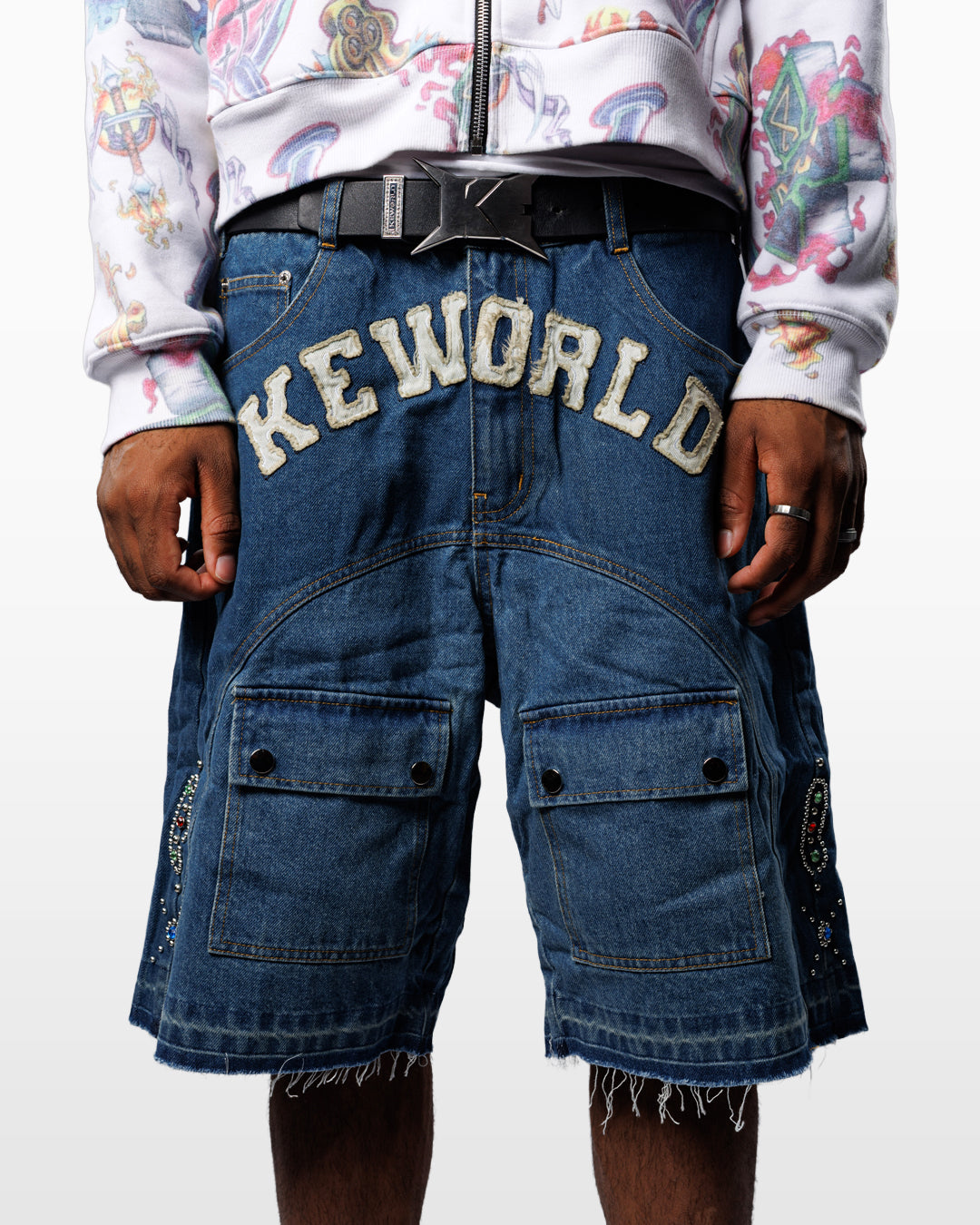 Keworld Denim Jorts – KEWORLD
